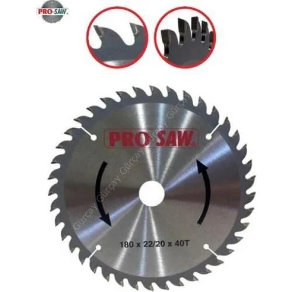 ProSaw 16300 Daire Sunta Testeresi 190x30/20mm 40 Diş ürün görseli 1