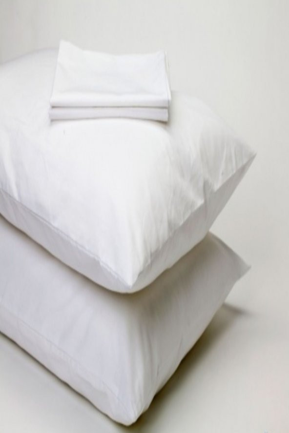 2 Adet Otel Sıvı Geçirmez Yastık Alez  Gizli Fermuarlı Pamuklu 50x70 ürün görseli 1