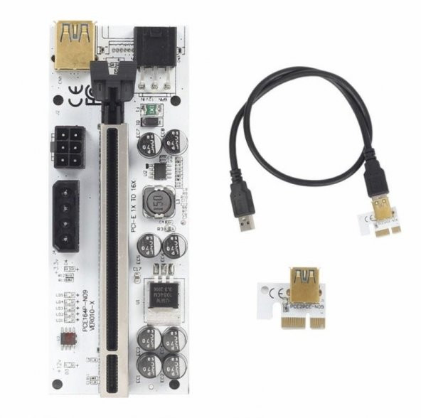 PCE164P-NO9 VER010-X Usb 3.0 Pci-e 1x - 16x Genişletici Yükseltici Kart ürün görseli 1