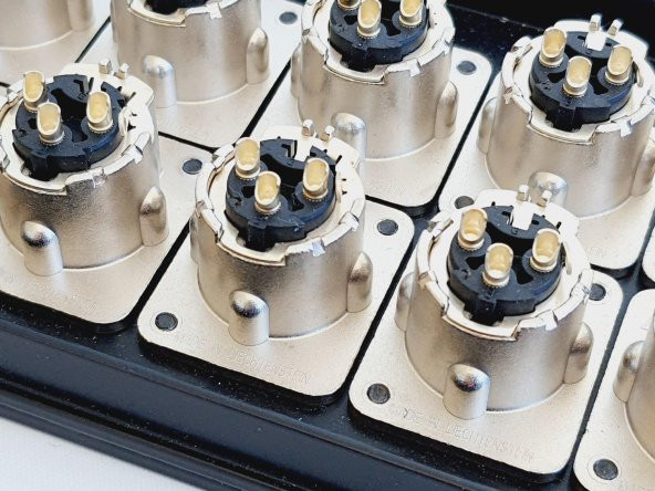 Argosy 32 Port Erkek Xlr Patchbay Panel DP-00-0032 - Resim 5