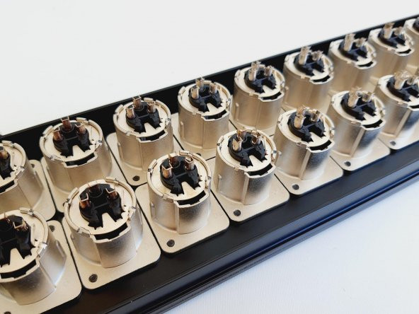 Argosy 32 Port Dişi Xlr Patchbay Panel DP-00-5032 - Resim 4