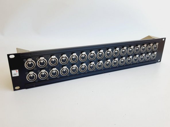 Argosy 32 Port Dişi Xlr Patchbay Panel DP-00-5032 - Resim 6