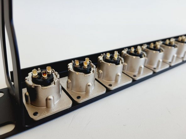 Argosy 16 Port Erkek Xlr Patchbay Panel DP-00-0016 - Resim 4
