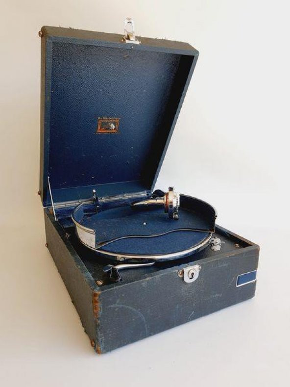 His Master's Voice Antika Çanta Gramofon 088 (ARIZALI) ürün görseli 1