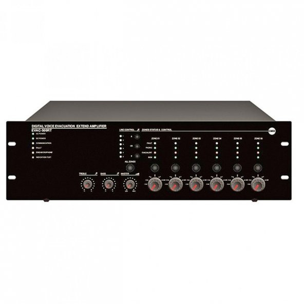 CMX EVAC-240RT Acil Anons Sistemi Yönlendirici Amplifikatör 240W ürün görseli 1