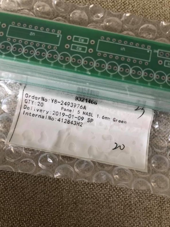 HASL 1.6mm Green Elektronik Devre Kartı 100 Adet - Resim 2