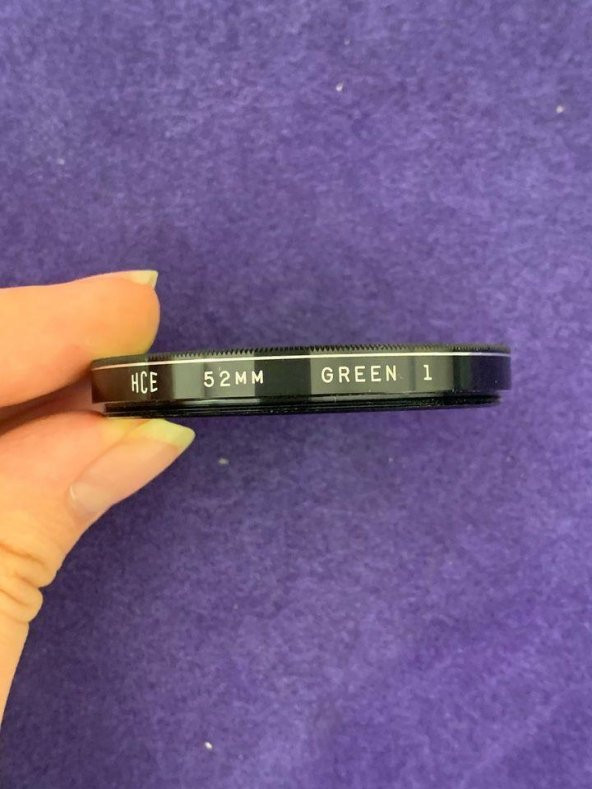 HCE 52mm Yeşil Filtre ürün görseli 1