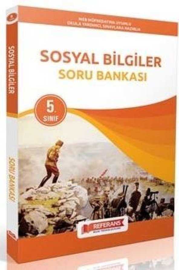 5. Sınıf Sosyal Bilgiler Soru Bankası Referans Yayınları ürün görseli 1