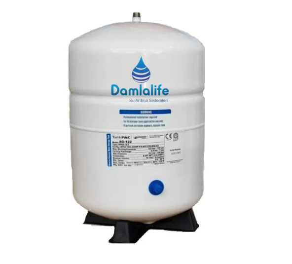 Damlalife Taiwan Pae Ro-122 Metal Su Arıtma tankı Deposu 9 Litre su tank ürün görseli 1