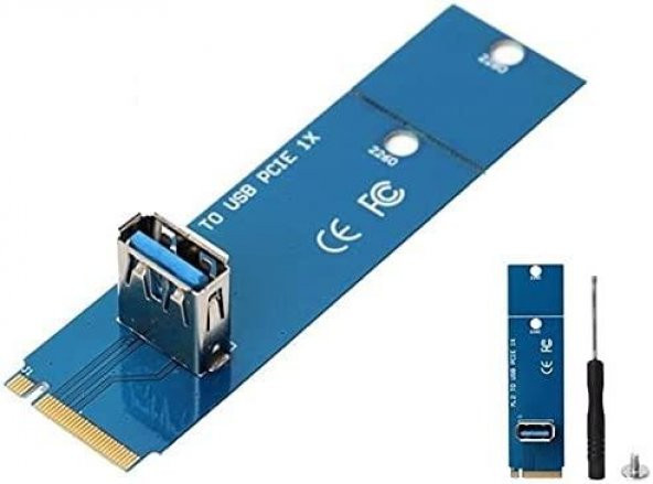 Tishric M2 SSD to USB 3.0 Dönüştürücü Kart 1 Adet ürün görseli 1