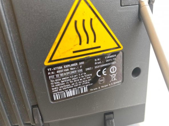 Cobham Explorer 500 BGAN Uydu Modemi 403710A 2.El - Resim 5