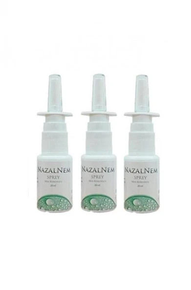Nazalnem Burun Spreyi 20 Ml 3'Lü PAKET (SKT:01/2029) ürün görseli 1