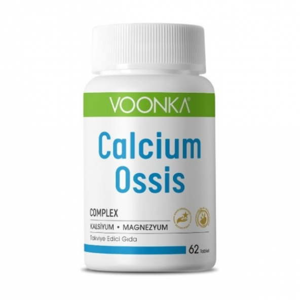 Voonka Calcium Ossis 62 Tablet ürün görseli 1