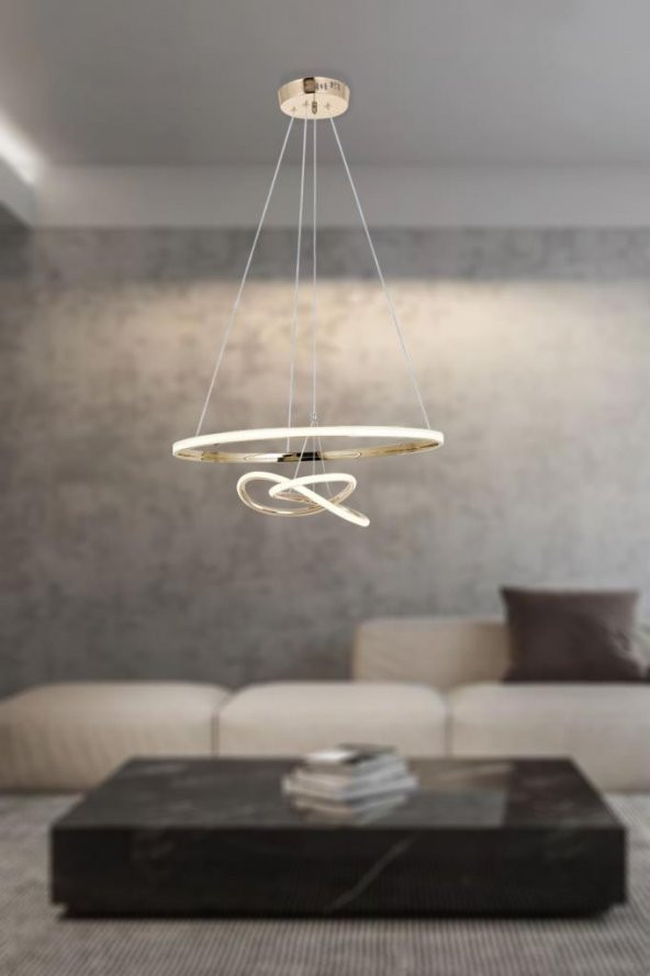 Eray Aydınlatma 2092-40 Sarı Led Avize ürün görseli 1