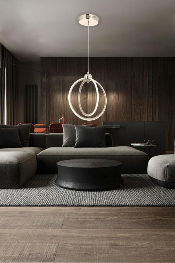 Eray Aydınlatma 5088-2 Sarı Led Avize ürün görseli 1