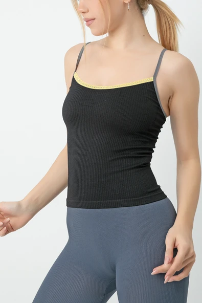 Gigotto Kadın Seamless Fitilli Atlet-264 - Resim 6
