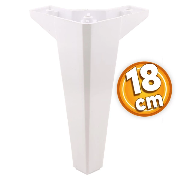 Sedir Lüks Mobilya Kanepe Tv Ünitesi Koltuk Ayağı 18 Cm Beyaz Konsol Ayakları ürün görseli 1