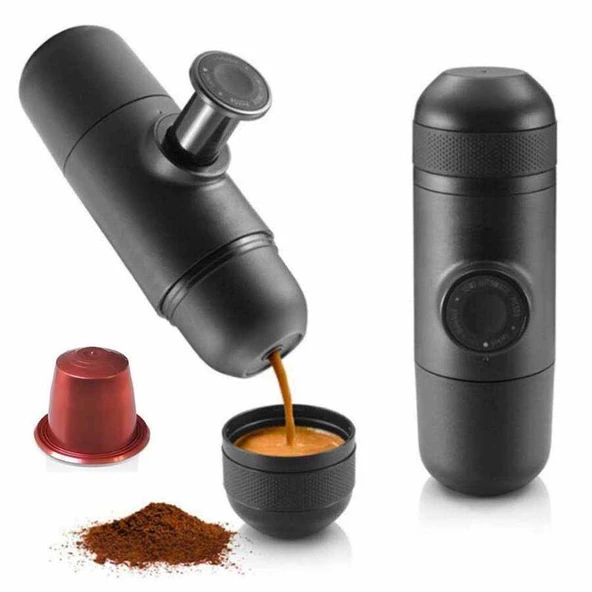 Omnipazar EPX TEM-70 Taşınabilir Manuel Espresso Makinesi 70 ml ürün görseli 1
