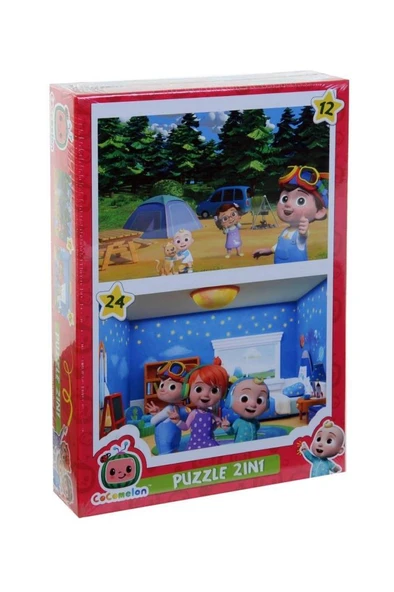 Laço Kids Puzzle Cocomelon 2 in 1 36 Parça Çocuklar İçin Yapboz ürün görseli 1