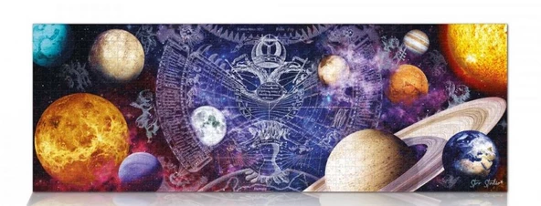 Star Puzzle 1000 Parça Uzayın Derinlikleri Panorama Puzzle ürün görseli 1