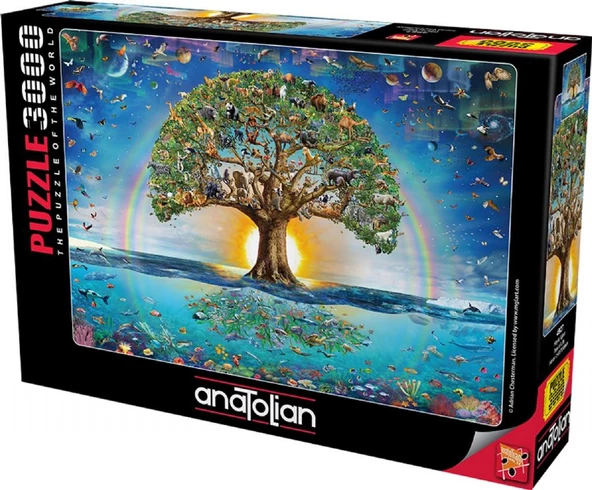 Anatolian 3000 Parça Hayat Ağacı Puzzle - Resim 2