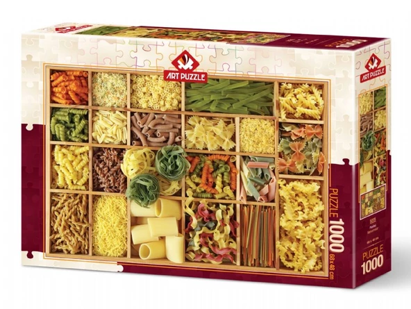 Art Puzzle Makarnalar 1000 Parça Puzzle ürün görseli 1