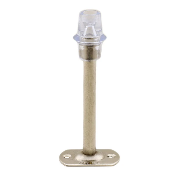Kapı Stoperi Tamponu 15 cm Krom Metal Vidalı Kapı Stopu Silikonlu - Resim 5