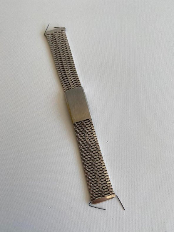 Vintage Çelik Hasır Saat Kordonu 17,5mm ürün görseli 1