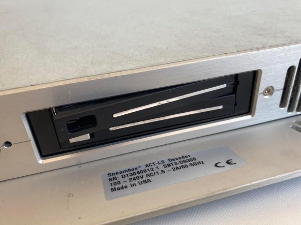 Streambox ACT-L3 SBT3-D9300 HD-SD Decoder 2.El - Resim 4