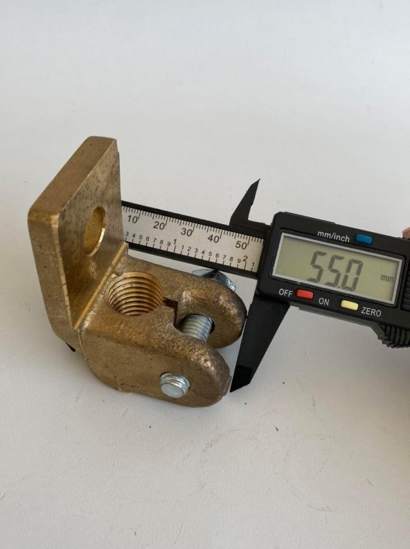 Trafo Kontak Kelepçesi 75x55x40 mm - Bushing Bara - Resim 6