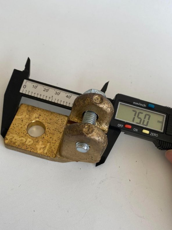Trafo Kontak Kelepçesi 75x55x40 mm - Bushing Bara - Resim 7