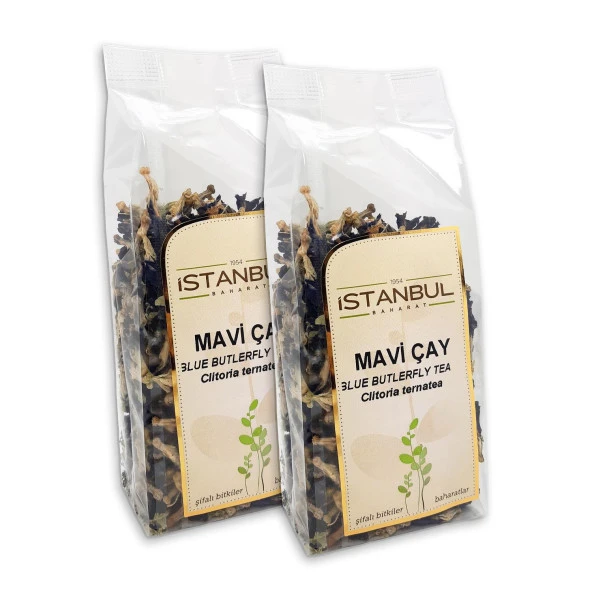 İstanbul Baharat Mavi Çay (Mavi Kelebek Sarmaşığı) 2 x 30 gr ürün görseli 1