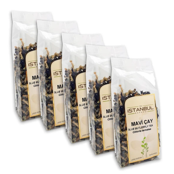 İstanbul Baharat Mavi Çay (Mavi Kelebek Sarmaşığı) 5 x 30 gr ürün görseli 1