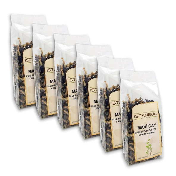 İstanbul Baharat Mavi Çay (Mavi Kelebek Sarmaşığı) 6 x 30 gr ürün görseli 1