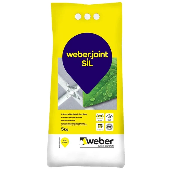 WEBER JOINT SIL RUSTIK BEYAZ 5 KG ürün görseli 1