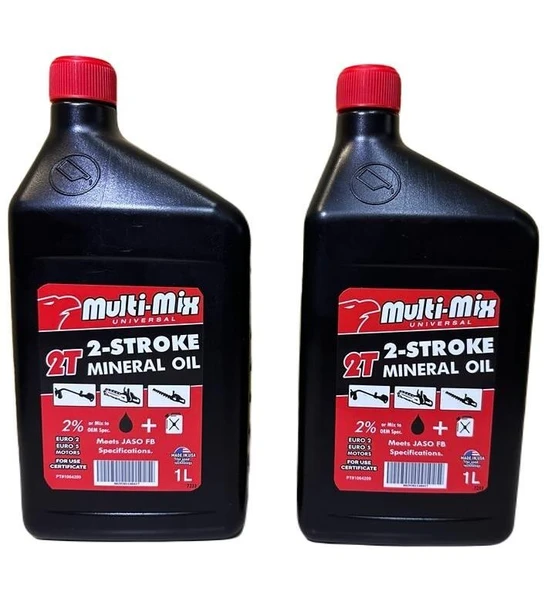 Multi-Mix 2T Motor Yağı 1 Lt - Resim 2