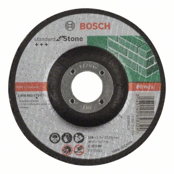 Bosch Bombeli Taş Kesici 115X2.5 mm ürün görseli 1