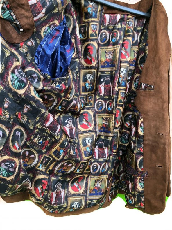 Robert Graham Eskitilmiş Erkek Ceket 50 2. El - Resim 5