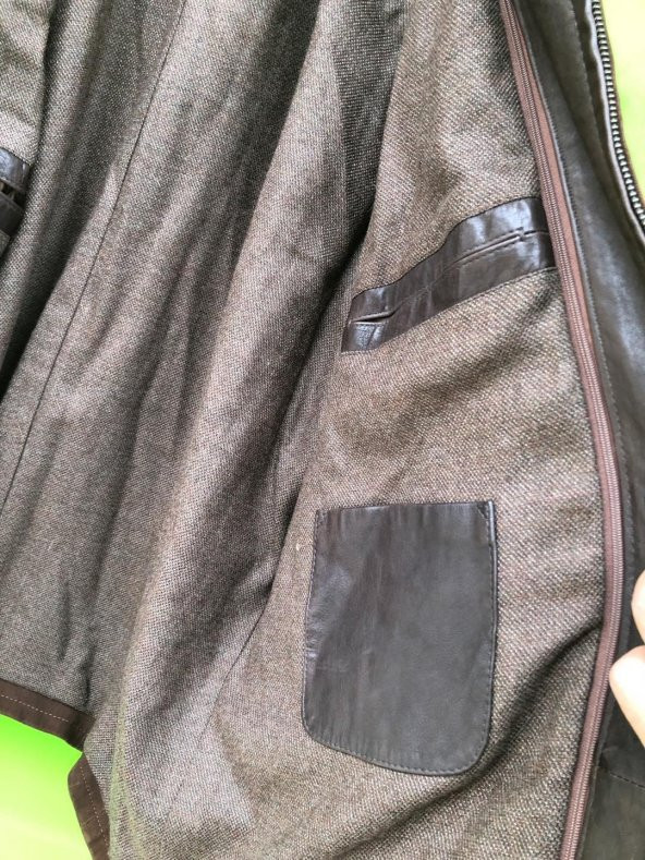 Remy Leather Erkek Deri Ceket 2. El - Resim 7