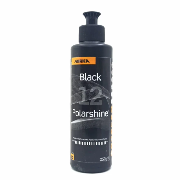 EPOKSİ  REÇİNE PASTA CİLA  MIRKA PARLATMA SİYAH BLACK 12 PASTA  250 ML ürün görseli 1