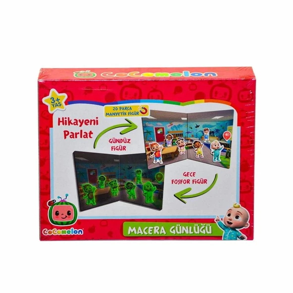 Laço Kids Cocomelon Fosforlu Figür Magnet Çocuklar İçin Eğlenceli Oyun Seti ürün görseli 1