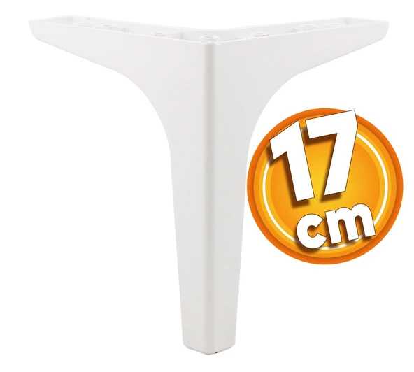 Sedef Lüks Mobilya Kanepe Tv Ünitesi Konsol Koltuk Ayağı 17 Cm Beyaz Baza Ayakları ürün görseli 1