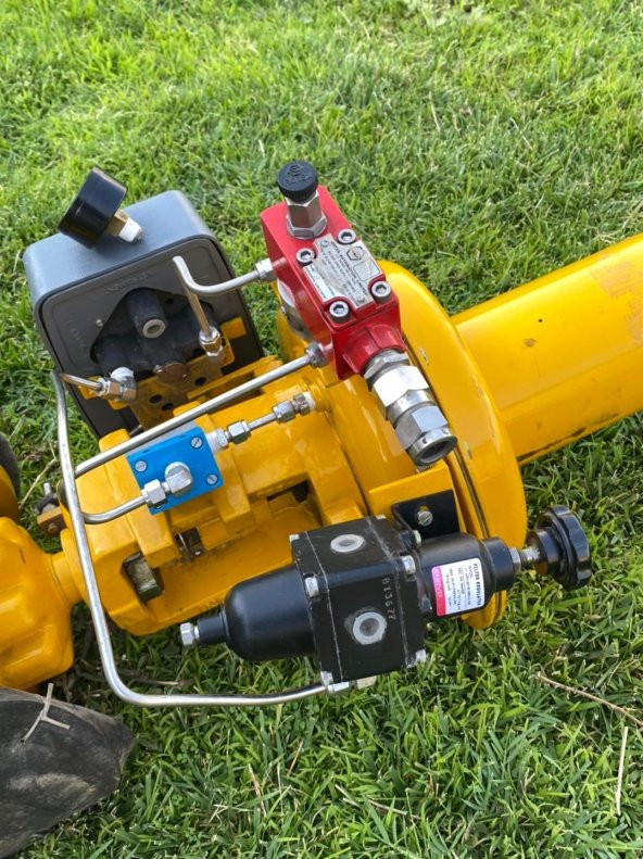 Procon Engineers Pnömatik Diyafram Aktüatör Valf 2. El - Resim 5