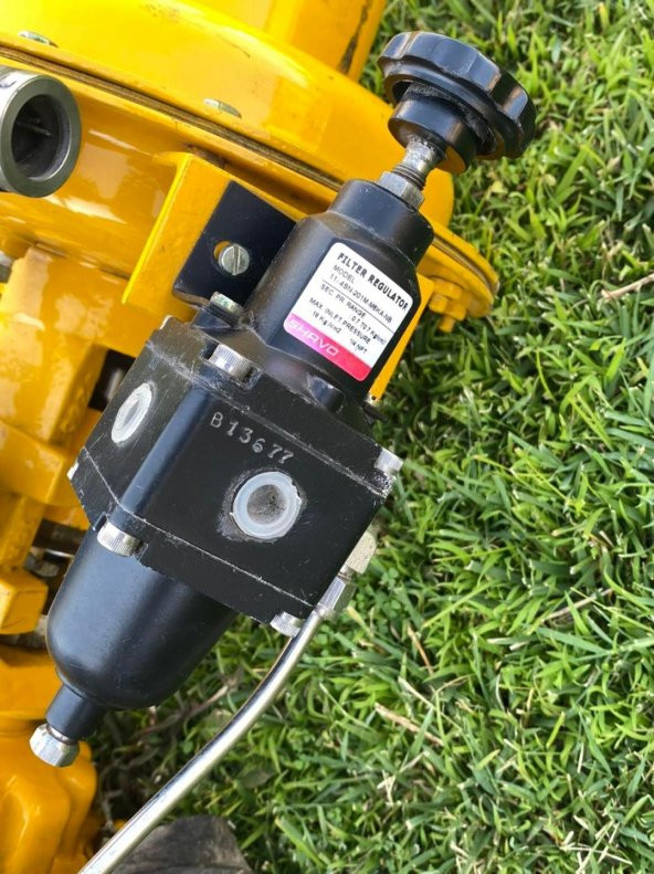 Procon Engineers Pnömatik Diyafram Aktüatör Valf 2. El - Resim 6