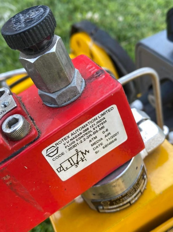 Procon Engineers Pnömatik Diyafram Aktüatör Valf 2. El - Resim 7