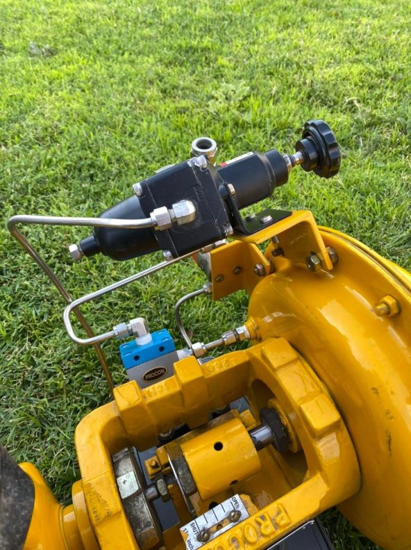 Procon Engineers Pnömatik Diyafram Aktüatör Valf 2. El - Resim 11