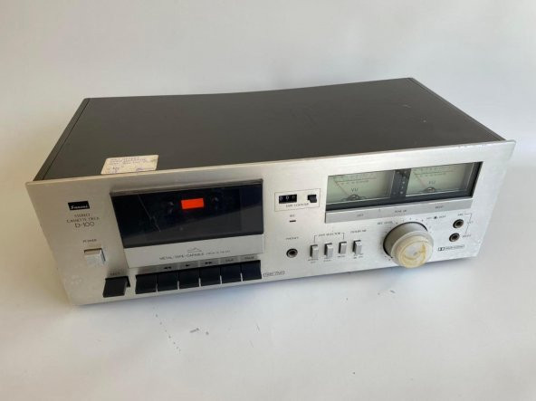 Sansui D-100 Deck Kaset Çalar 2. El B01 - Resim 9