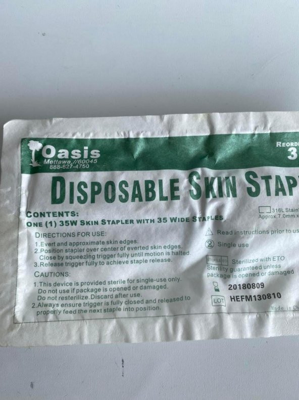 Oasis Cilt Zımbası 35W - Resim 4