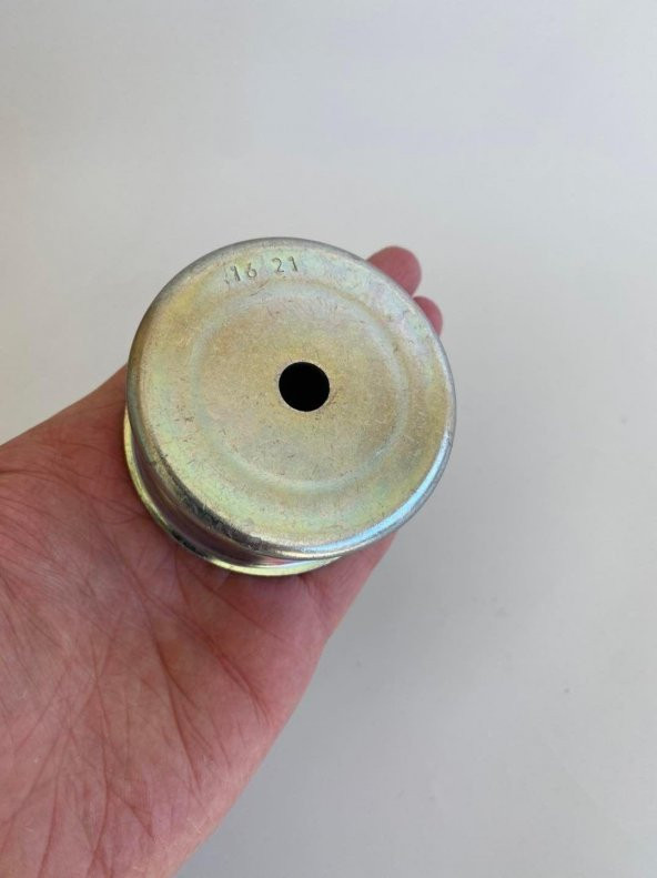 Delikli Silindirik Metal Parça 61x35mm - Resim 4