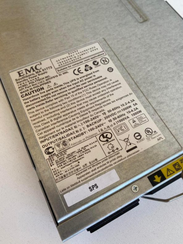 Emc Standby Power Supply 1000W 100-809-013 - Resim 4